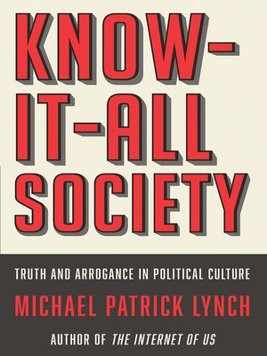 cover image of Know-It-All Society